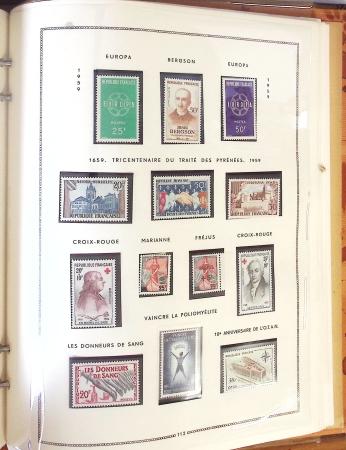 1849- 1960, Collection de France dans un classeur