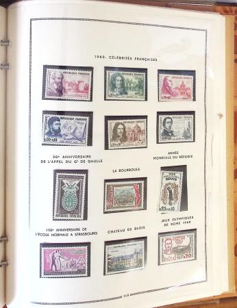 1849- 1960, Collection de France dans un classeur