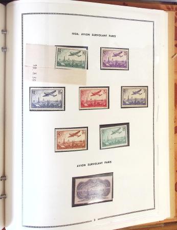 1849- 1960, Collection de France dans un classeur