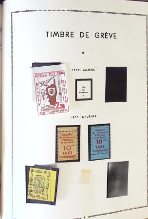 1849- 1960, Collection de France dans un classeur