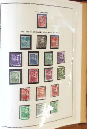 1849- 1960, Collection de France dans un classeur