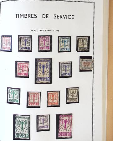 1849- 1960, Collection de France dans un classeur