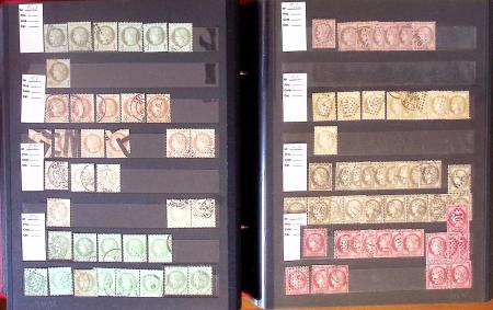 1849-1898, Lot de France classique dont N°1 en 3 ex.,