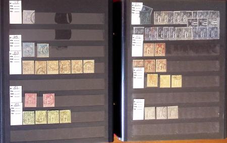 1849-1898, Lot de France classique dont N°1 en 3 ex.,