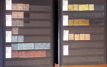 1849-1898, Lot de France classique dont N°1 en 3 ex.,