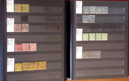 1849-1898, Lot de France classique dont N°1 en 3 ex.,