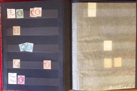 1849-1898, Lot de France classique dont N°1 en 3 ex.,