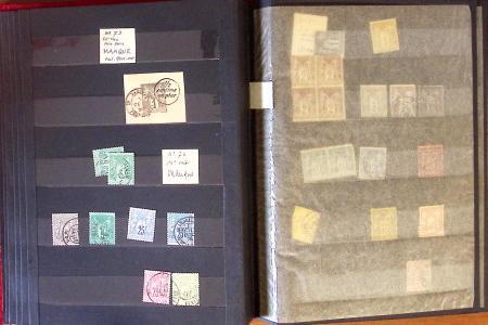 1849-1898, Lot de France classique dont N°1 en 3 ex.,