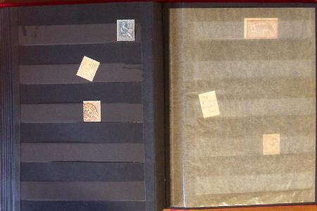 1849-1898, Lot de France classique dont N°1 en 3 ex.,