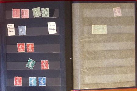 1849-1898, Lot de France classique dont N°1 en 3 ex.,