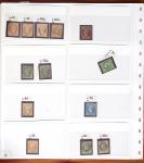 1849-1898, Lot de France classique dont N°1 en 3 ex.,
