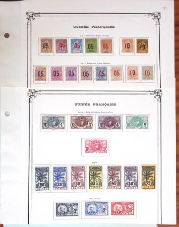 1880-1955, Plusieurs colonies françaises, principalement