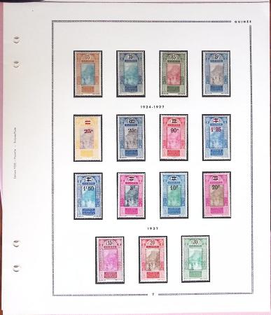 1880-1955, Plusieurs colonies françaises, principalement