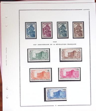1880-1955, Plusieurs colonies françaises, principalement