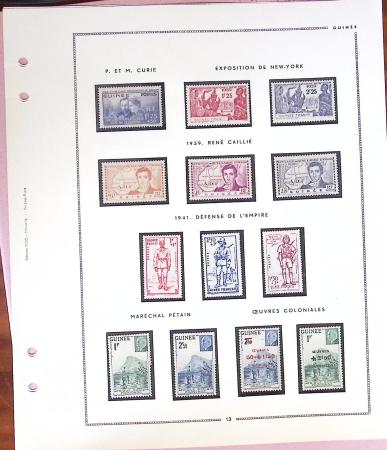 1880-1955, Plusieurs colonies françaises, principalement