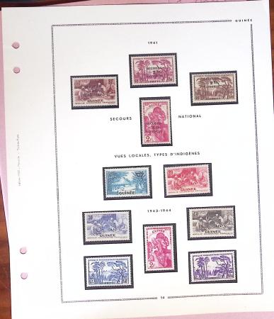 1880-1955, Plusieurs colonies françaises, principalement