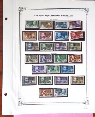 1880-1955, Plusieurs colonies françaises, principalement