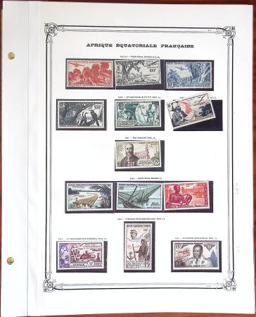 1880-1955, Plusieurs colonies françaises, principalement