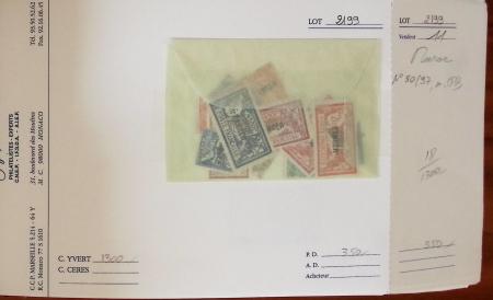 1879-1950, Sélection de bonnes valeurs des Colonies,
