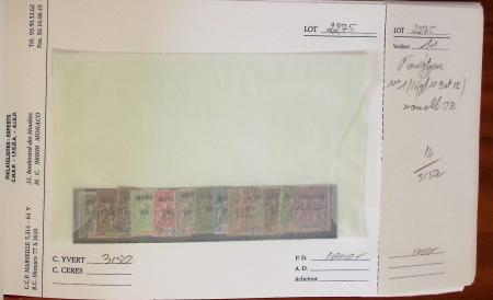 1879-1950, Sélection de bonnes valeurs des Colonies,