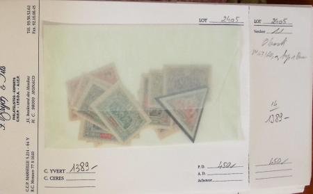 1879-1950, Sélection de bonnes valeurs des Colonies,