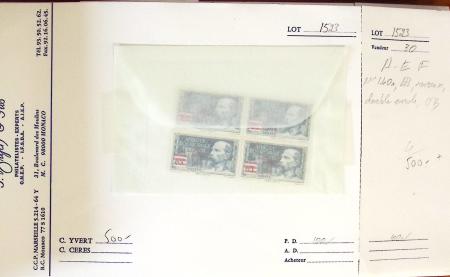 1878-1962, Sélection de bonnes valeurs des Colonies,