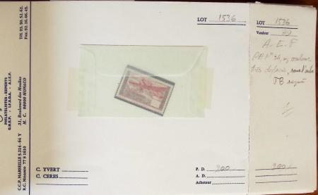 1878-1962, Sélection de bonnes valeurs des Colonies,