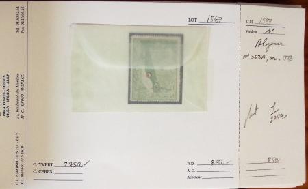 1878-1962, Sélection de bonnes valeurs des Colonies,