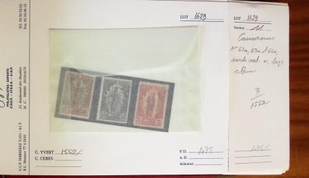 1878-1962, Sélection de bonnes valeurs des Colonies,
