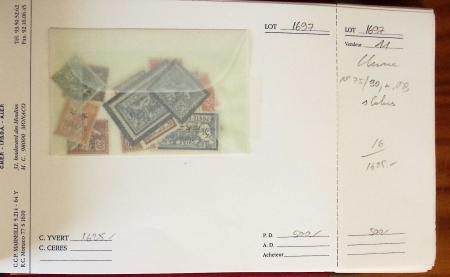1878-1962, Sélection de bonnes valeurs des Colonies,