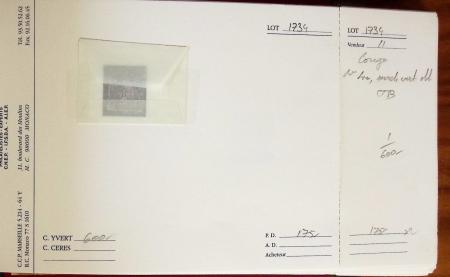 1878-1962, Sélection de bonnes valeurs des Colonies,