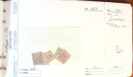 1878-1962, Sélection de bonnes valeurs des Colonies,