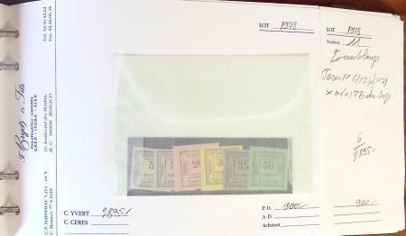 1878-1962, Sélection de bonnes valeurs des Colonies,