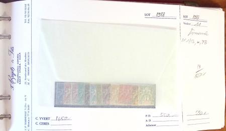1878-1962, Sélection de bonnes valeurs des Colonies,