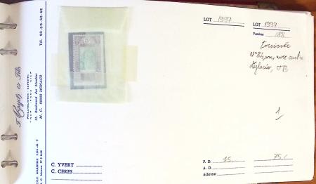 1878-1962, Sélection de bonnes valeurs des Colonies,