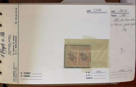 1881-1959, Sélection de bonnes valeurs des Colonies,