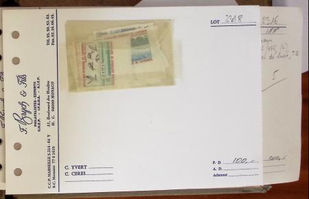 1881-1959, Sélection de bonnes valeurs des Colonies,