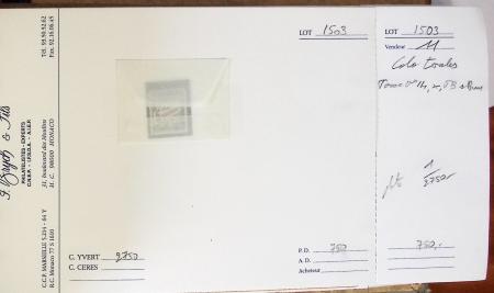 1881-1959, Sélection de bonnes valeurs des Colonies,