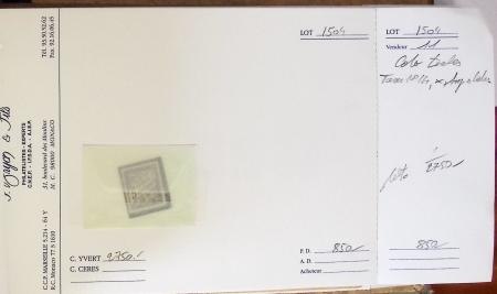 1881-1959, Sélection de bonnes valeurs des Colonies,