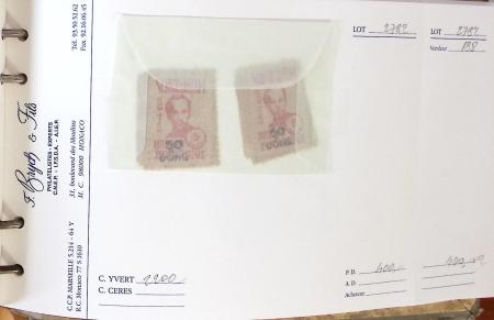 1881-1959, Sélection de bonnes valeurs des Colonies,