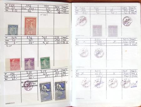1849-1960, Lot de France avec section classique et