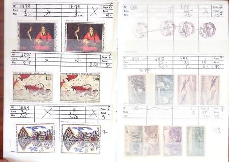 1849-1960, Lot de France avec section classique et