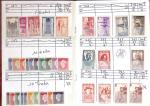 1849-1960, Lot de France avec section classique et