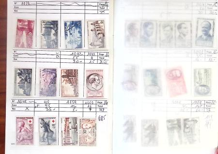 1849-1960, Lot de France avec section classique et