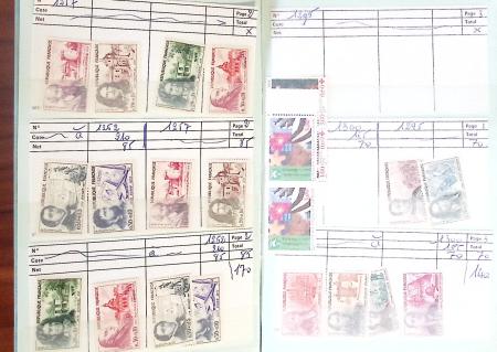 1849-1960, Lot de France avec section classique et