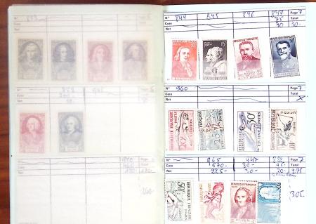 1849-1960, Lot de France avec section classique et