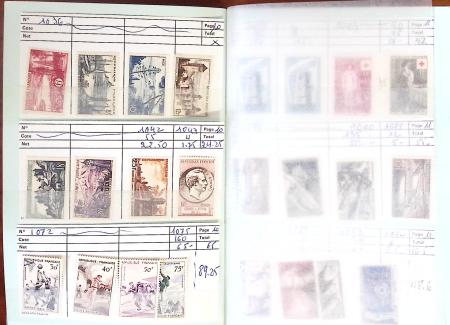 1849-1960, Lot de France avec section classique et