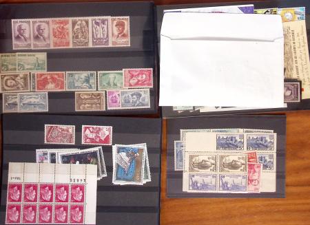 1849-1960, Lot de France avec section classique et