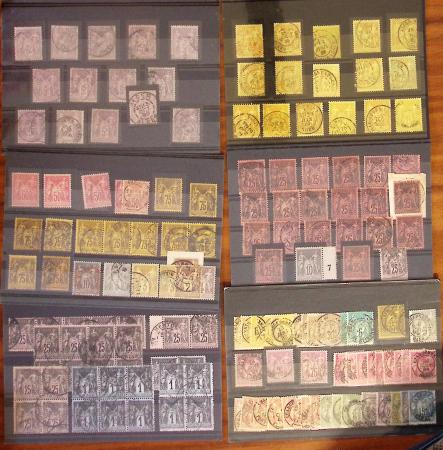 1849-1960, Lot de France avec section classique et