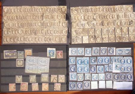 1849-1960, Lot de France avec section classique et